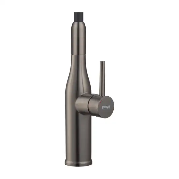 KOER KI-70005-07 Смеситель для кухни, нерж. сталь (KR3389)