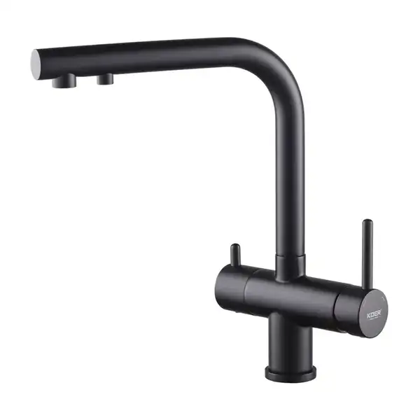 KOER KB-72001-05 Смеситель для кухни с питьевой водой, сатин (KR3392)