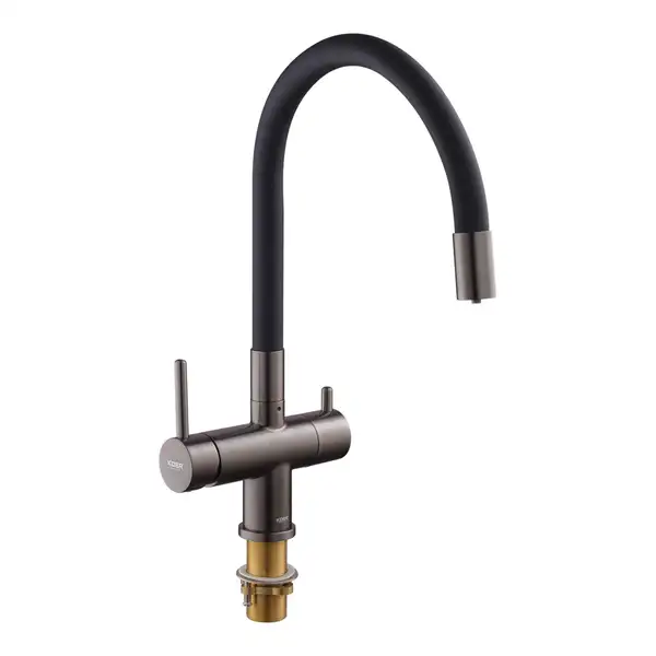 KOER KB-72002-07 Смеситель для кухни с питьевой водой, хром (KR5003)