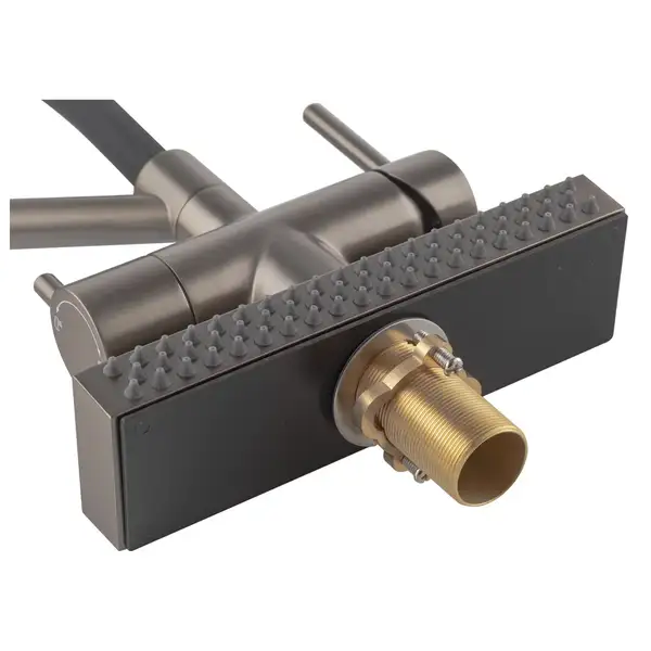 KOER KB-74027-07 Смеситель для кухни, черный (KR5203)