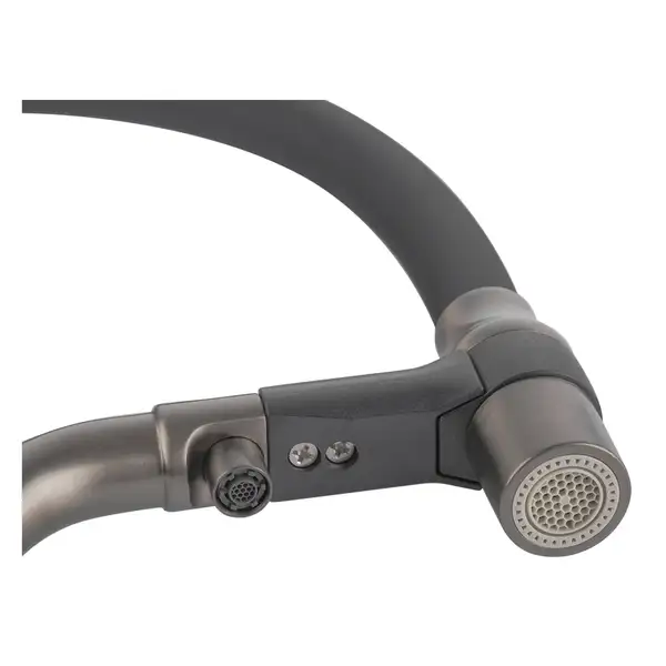 KOER KB-74027-07 Смеситель для кухни, черный (KR5203)