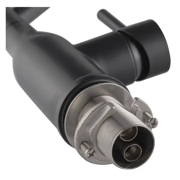 Koer KI-70026-05 Смеситель для кухни, черный/хром (KR5210)
