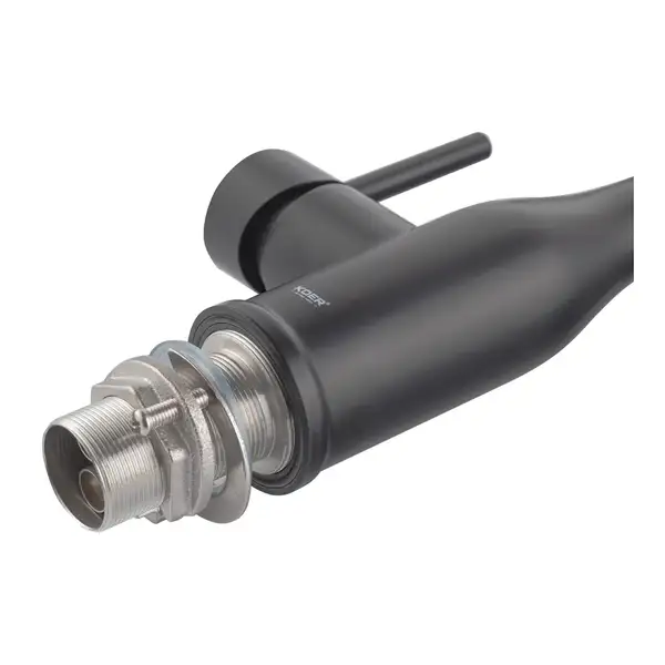 Koer KI-70026-05 Смеситель для кухни, черный/хром (KR5210)