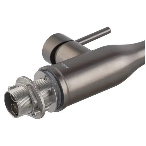 KOER KI-70026-07 Смеситель для кухни, черный (KR5211)
