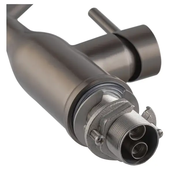 KOER KI-70026-07 Смеситель для кухни, черный (KR5211)