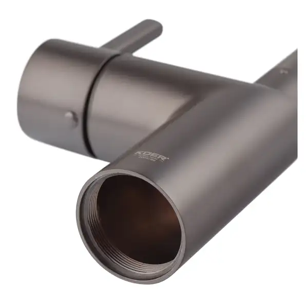 KOER KB-70029-07 Смеситель для кухни, графит (KR5500)