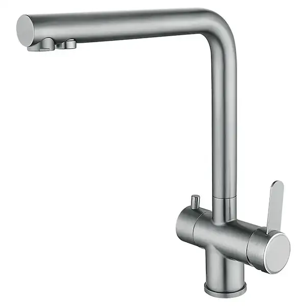 Mixxus FAN-021 Смеситель для кухни, нерж. сталь (MI6109)