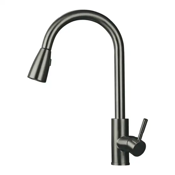 Mixxus SUS-014-B Змішувач для кухні, графіт (MI6564)