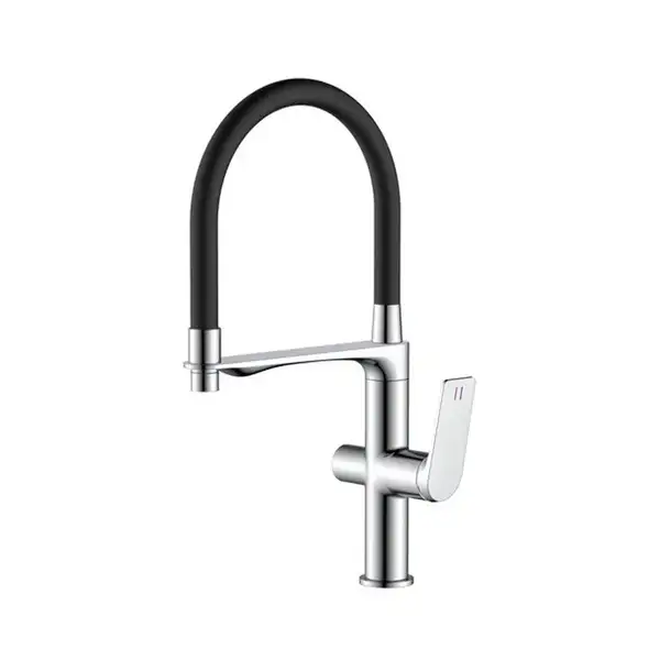 Mixxus Premium Derby 021 Змішувач для кухні, чорний (MI6600)