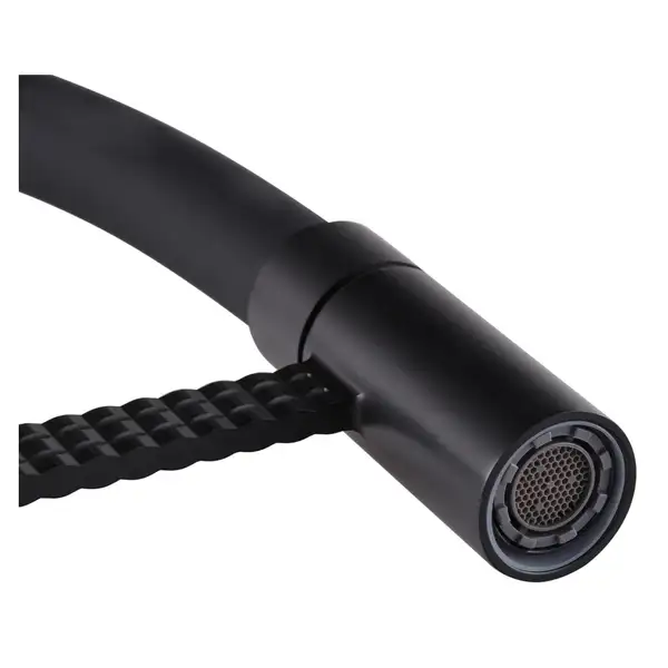 Смеситель для кухни Mixxus Premium Oliwer 017, черный (MI6966)