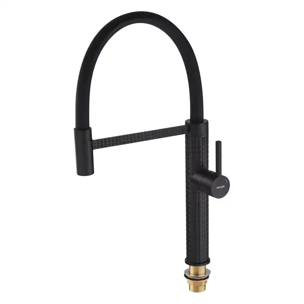 Смеситель для кухни Mixxus Premium Oliwer 017, черный (MI6966)