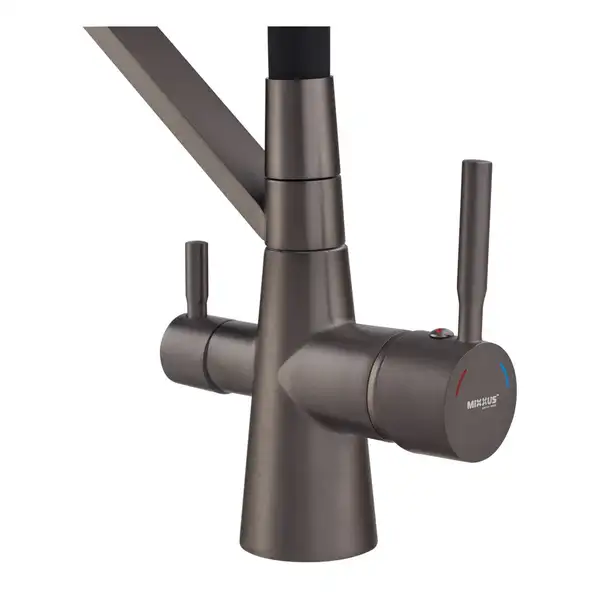 Mixxus Premium Magnet 021 Смеситель для кухни, графит (MI6975)