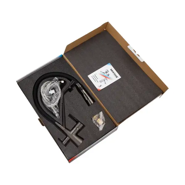 Mixxus Premium Magnet 021 Смеситель для кухни, графит (MI6975)
