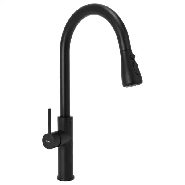 Смеситель для кухни REA NEST BLACK MAT черный (REA-B2057)