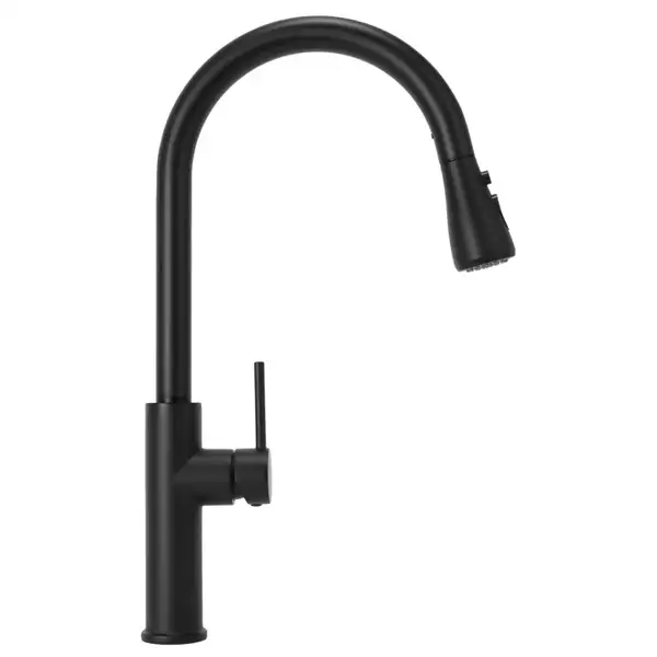 Смеситель для кухни REA NEST BLACK MAT черный (REA-B2057)
