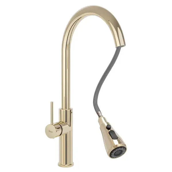 Смеситель для кухни REA NEST GOLD золотой (REA-B2058)