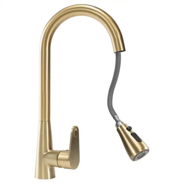 Смеситель для кухни REA MILD BRUSHED GOLD (REA-B4803)