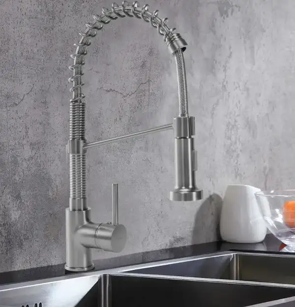 Змішувач для кухні REA SPRING NIKIEL BRUSHED (REA-B4806)