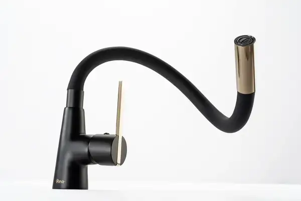 Смеситель для кухни REA ICON BLACK GOLD (REA-B5682)