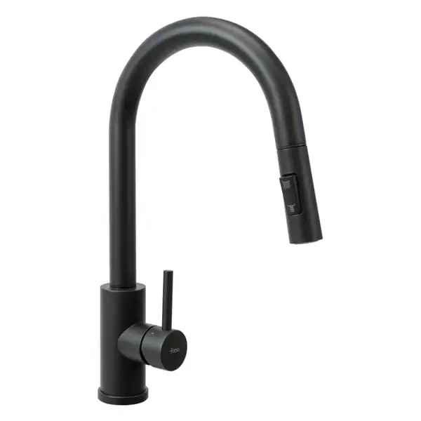 Rea FRESH BLACK MAT Змішувач для кухні, чорний матовий (REA-B9147)