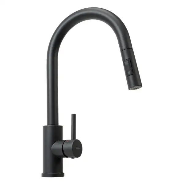 Rea FRESH BLACK MAT Змішувач для кухні, чорний матовий (REA-B9147)