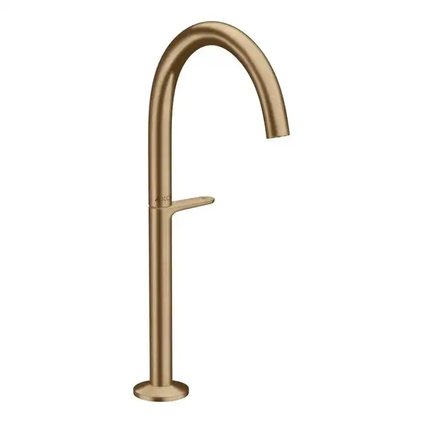 Змішувач для умивальника Axor Select 260 із донним клапаном push-open, Brushed bronze (48030140)