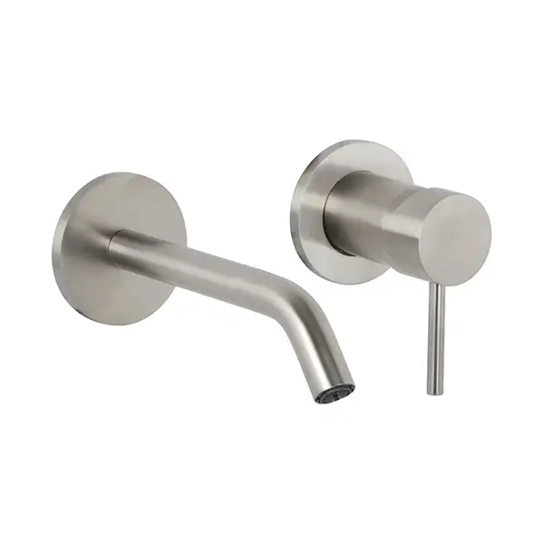 Змішувач настінний для раковини Fima Carlo Spillo Steel (F3081X8INOX)