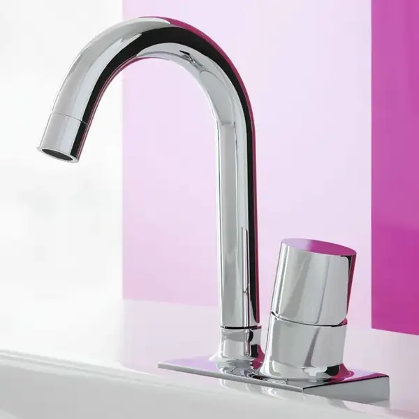 Змішувач для раковини на 1 отвір Fima Carlo Fluid (F3851NS)