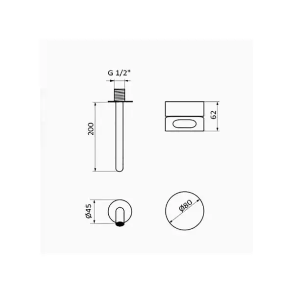 GRB Incool Chrome Змішувач для умивальника, хром (90106000)