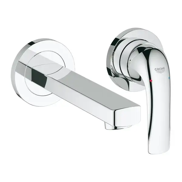 Змішувач для раковини Grohe BauCurve на два отвори S-Size, хром (20288000)
