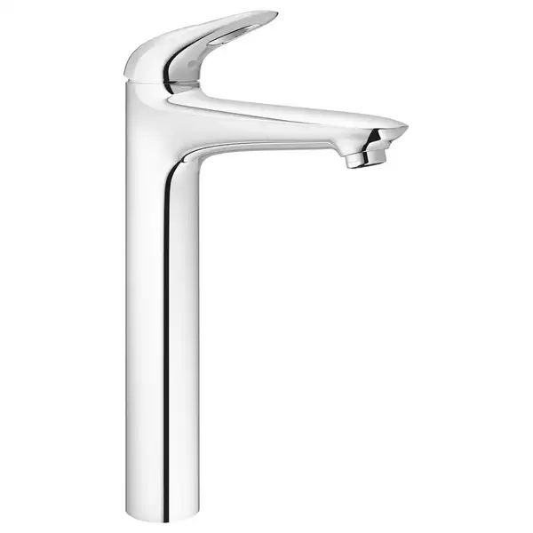 Смеситель для раковины высокий Grohe Eurostyle (цвет - хром), без донного клапана (23570003) фото 1 Aquada.com.ua