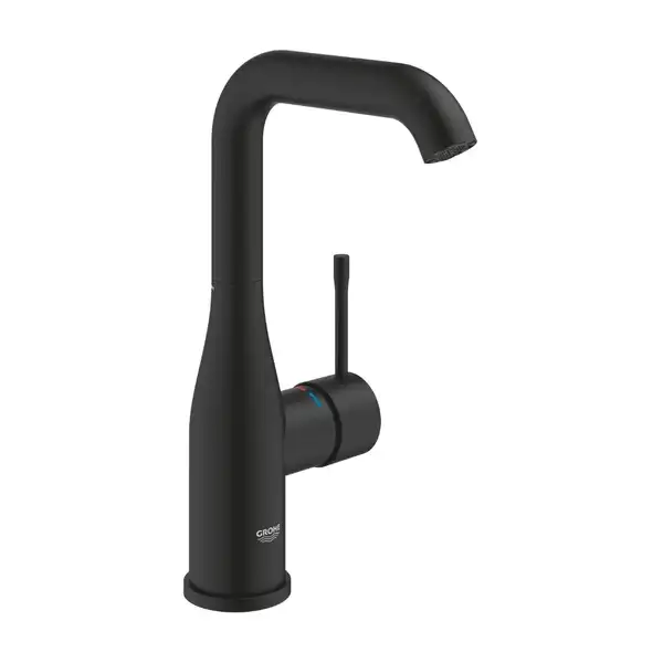Grohe Essence New Смеситель для умывальника, черный матовый (24177KF1)