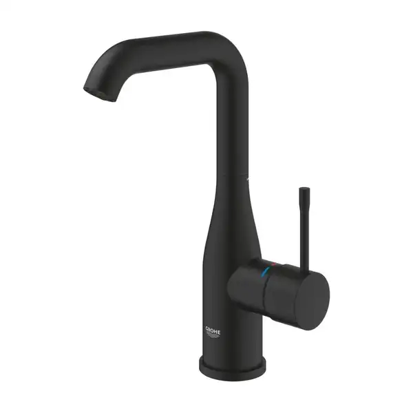 Grohe Essence New Смеситель для умывальника, черный матовый (24177KF1)