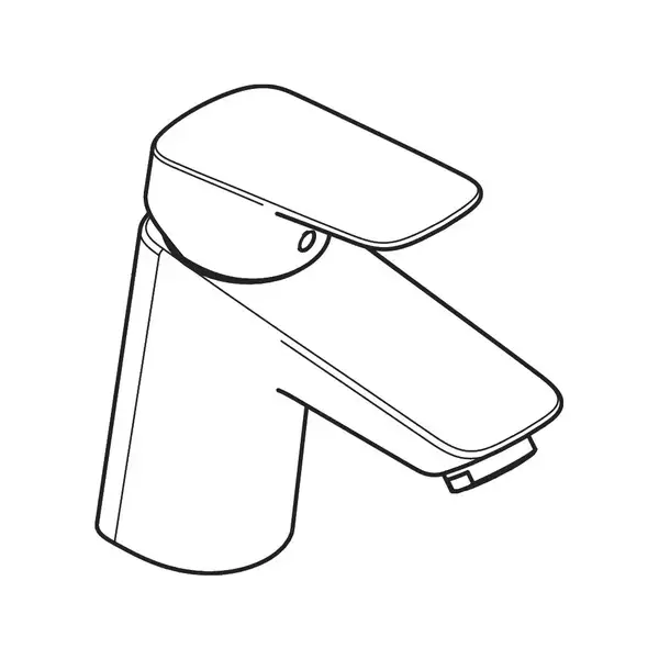 Hansgrohe Logis Змішувач для раковини, чорний матовий (71071670)