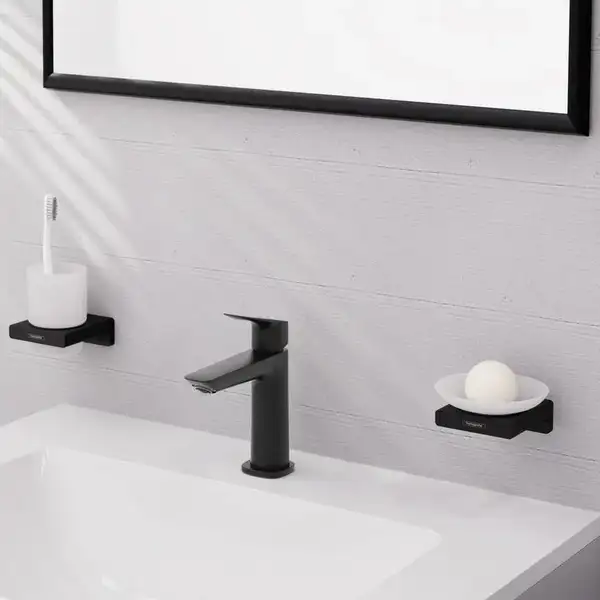 Hansgrohe Logis Fine Змішувач для раковини, чорний матовий (71252670)