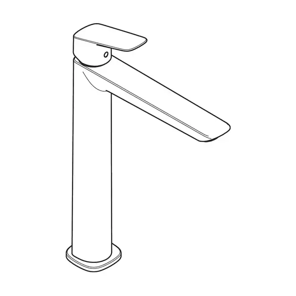 Hansgrohe Logis Fine Змішувач для раковини, чорний матовий (71258670)