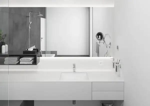 Смеситель для раковины 100 Hansgrohe Vernis Shape (цвет - хром), с донным клапаном (71561000) фото 3 Aquada.com.ua