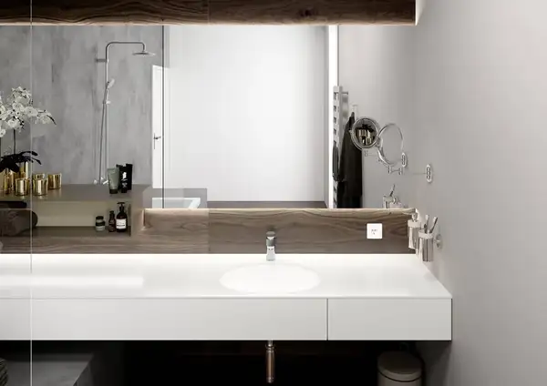 Смеситель для раковины 100 CoolStart Hansgrohe Vernis Blend (цвет - хром), с донным клапаном (71585000) фото 4 Aquada.com.ua
