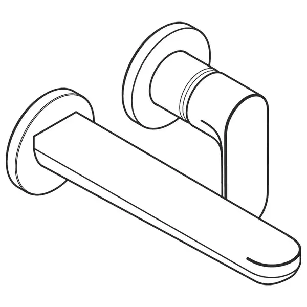 HANSGROHE Rebris S Змішувач для умивальника, чорний матовий (72528670)