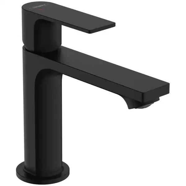 Змішувач для умивальника Hansgrohe Rebris E 110 Coolstart з д/к pop-up, Matt Black (72559670)