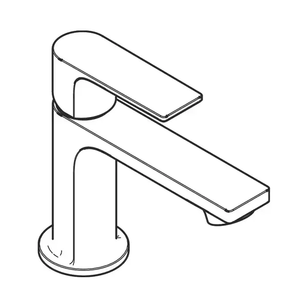 Hansgrohe Rebris E Змішувач для раковини, чорний матовий (72587670)