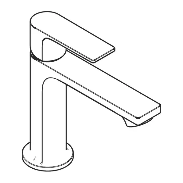 Hansgrohe Rebris E 110 Змішувач для раковини, хром (72589000)