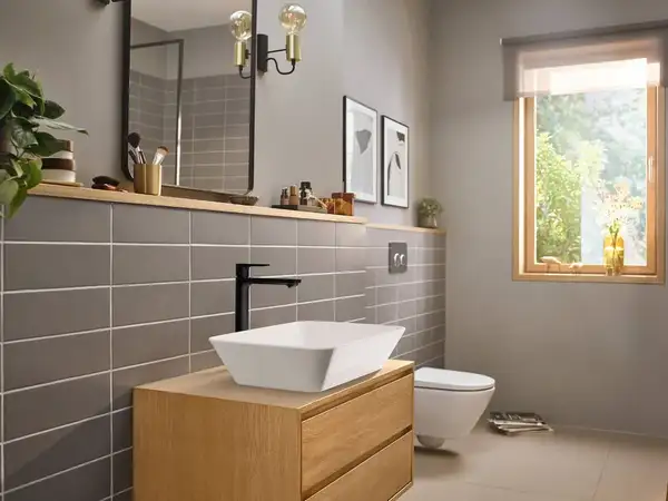 Hansgrohe Rebris E Змішувач для раковини, чорний (72591670)