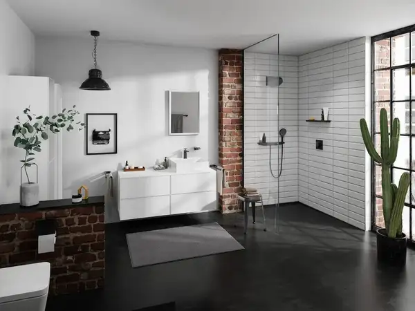 Hansgrohe Tecturis E Змішувач для раковини, чорний матовий (73012670)