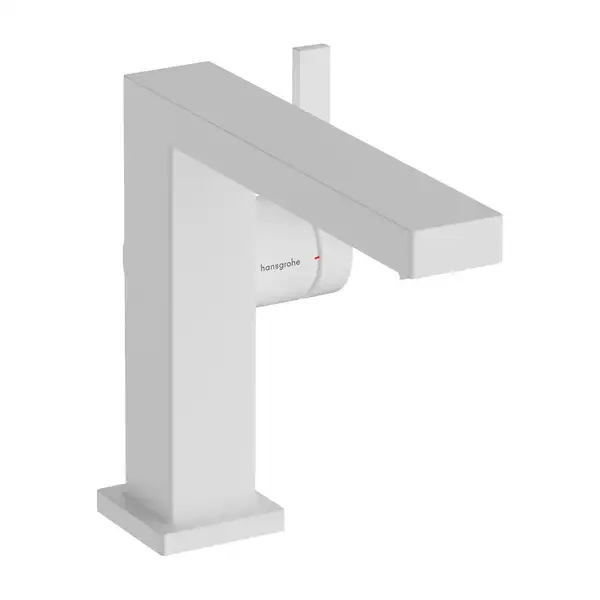 Змішувач для раковини 110 Fine CoolStart EcoSmart+ Hansgrohe Tecturis E (колір – білий матовий) без донного клапана 73021700
