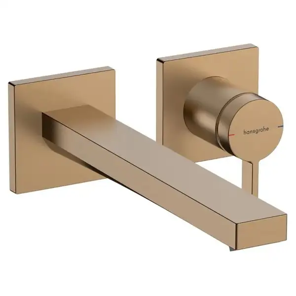 Hansgrohe Tecturis E Змішувач для раковини, шліфована бронза (73051140)