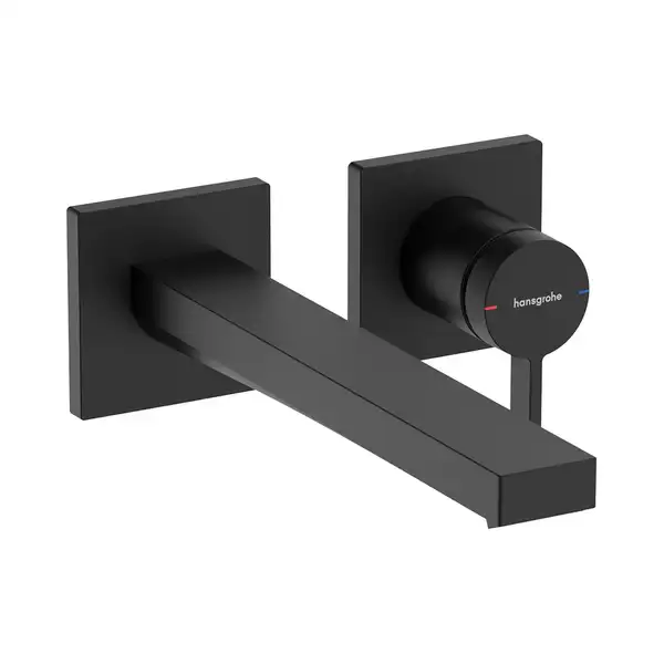 Hansgrohe Tecturis E Змішувач для раковини, чорний матовий (73051670)
