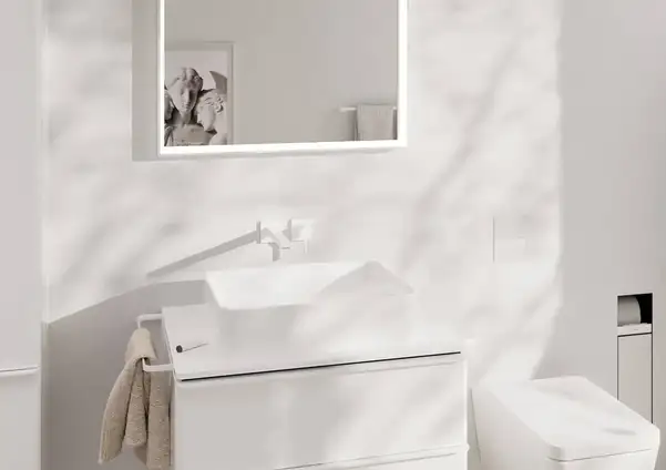 Hansgrohe Tecturis E Змішувач, настінний, мат білий (73051700)