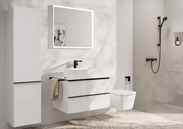 HANSGROHE Tecturis E Змішувач для раковини, чорний матовий (73072670)