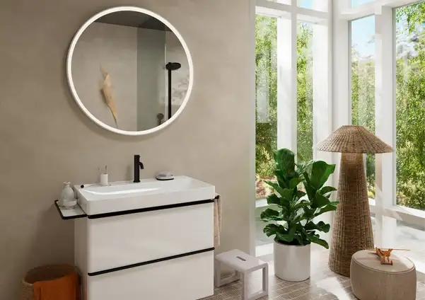 Hansgrohe Tecturis S Змішувач для раковини, чорний матовий (73310670)